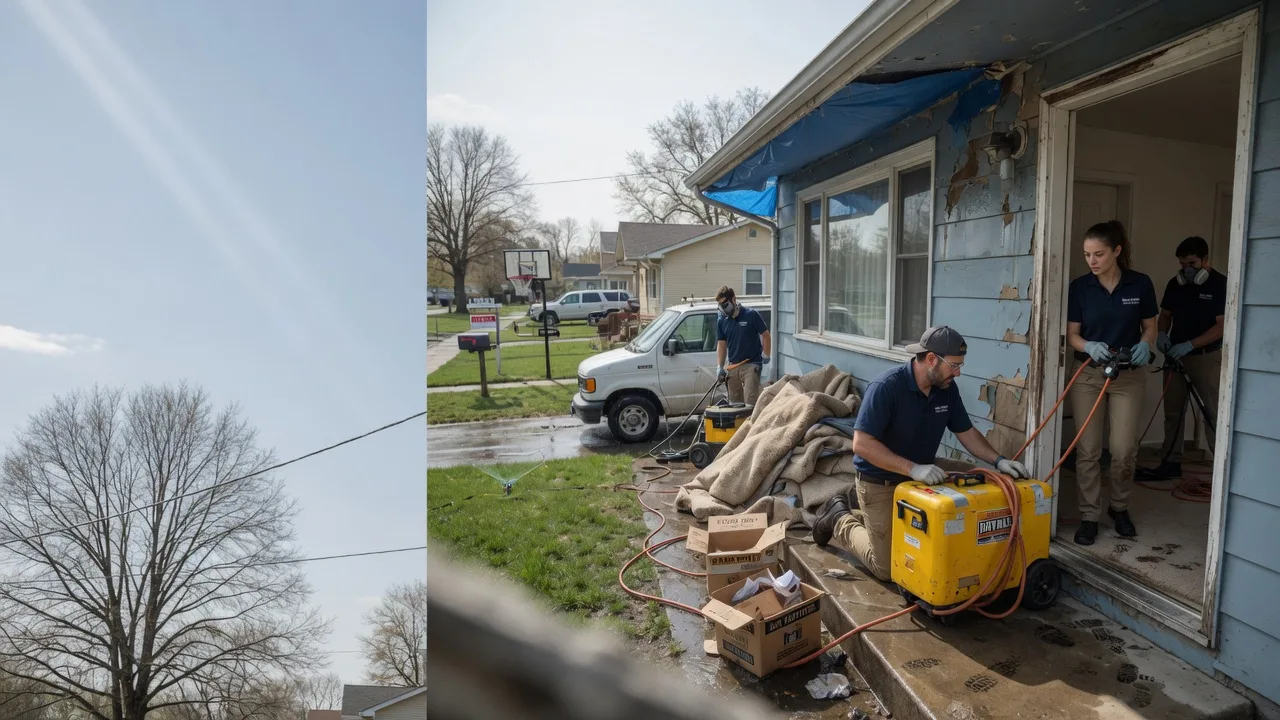 Basement Flood Cleanup in Parshall, ND near me